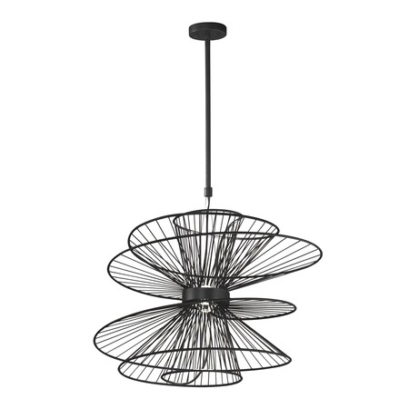Maxim Lighting Zeta Large LED Pendant 24176BK